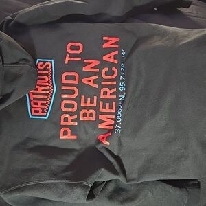 Patriotic Black Hoodie